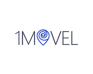 1Movel real estate location/Milky Way galaxy logo